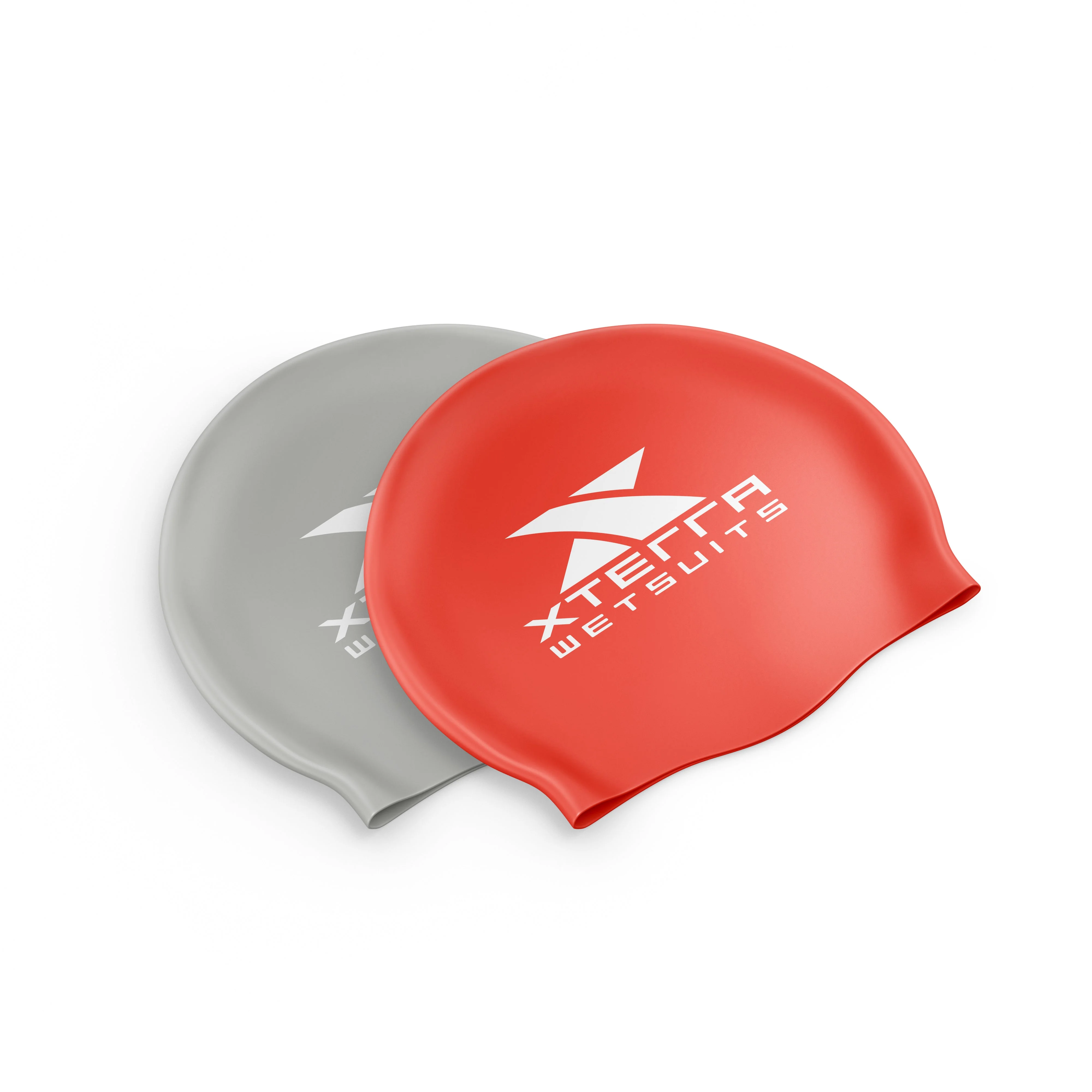 2-Pack Silicone Swim Cap - Image 2